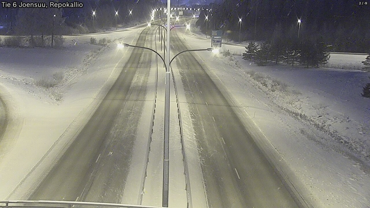 Kelikamerat Kuva Tie 6 Joensuu, Repokallio, Joensuu, Pohjois-Karjala