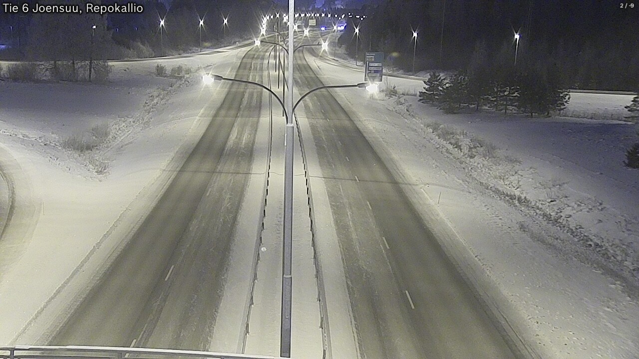 Kelikamerat Kuva Tie 6 Joensuu, Repokallio, Joensuu, Pohjois-Karjala