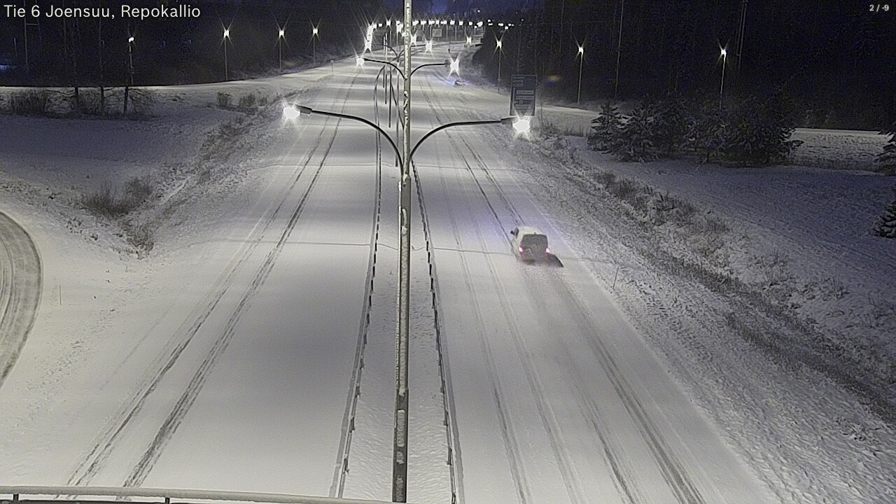 Kelikamerat Kuva Tie 6 Joensuu, Repokallio, Joensuu, Pohjois-Karjala