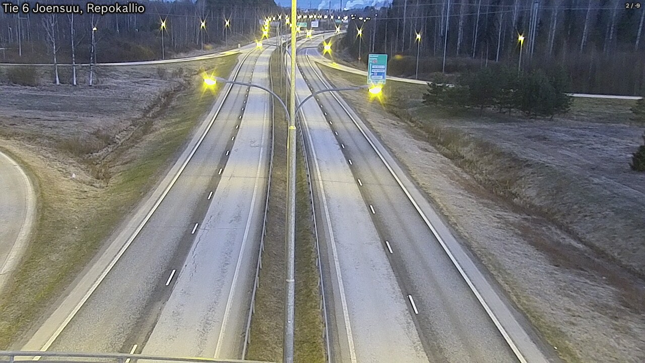 Kelikamerat Kuva Tie 6 Joensuu, Repokallio, Joensuu, Pohjois-Karjala