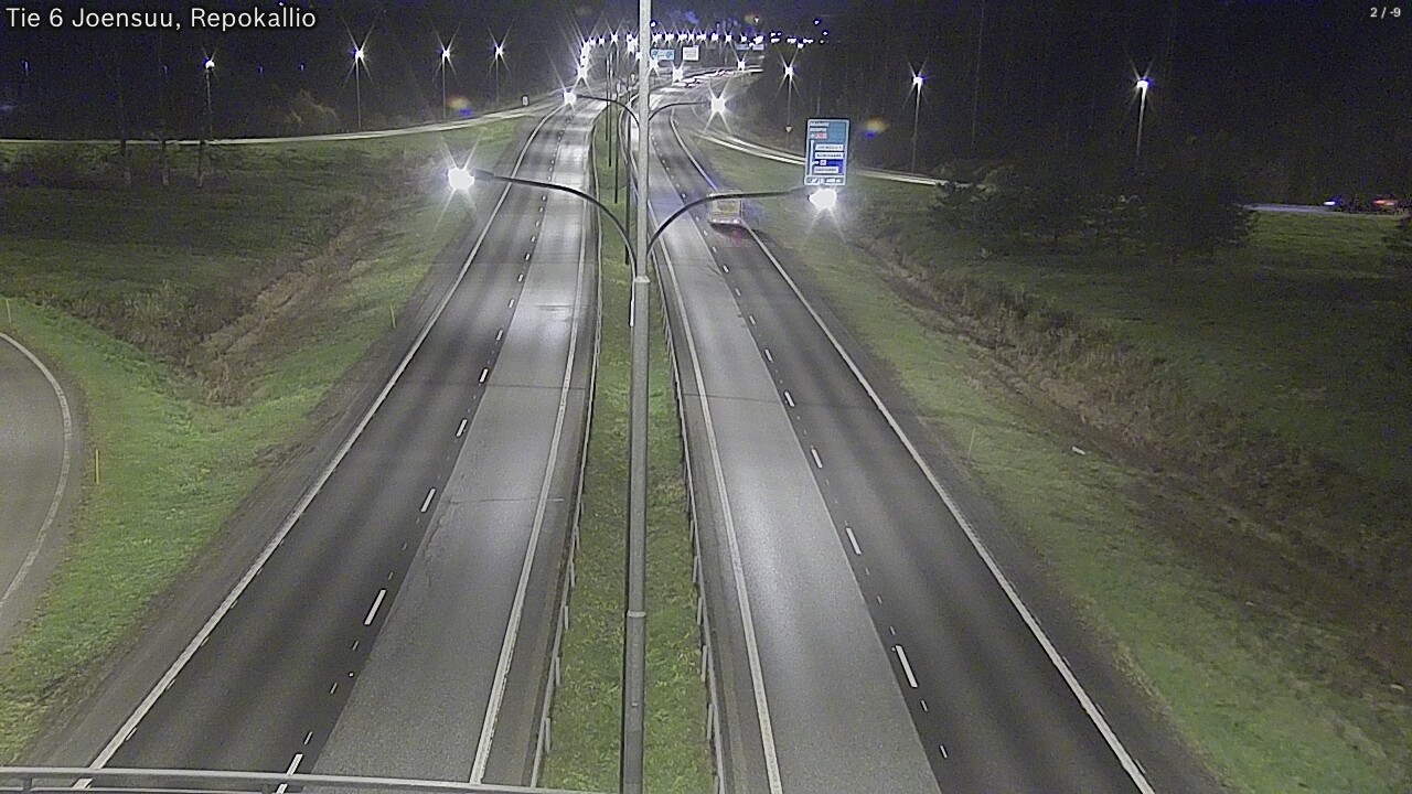 Kelikamerat Kuva Tie 6 Joensuu, Repokallio, Joensuu, Pohjois-Karjala