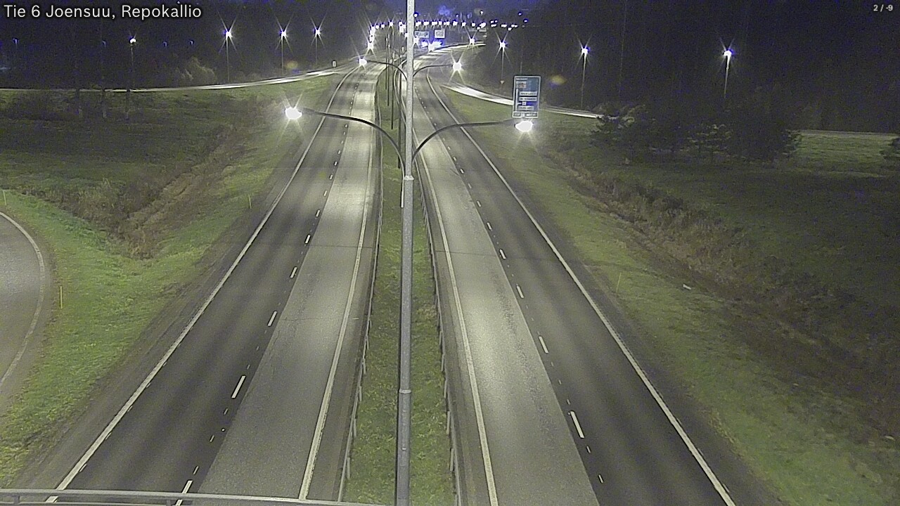 Kelikamerat Kuva Tie 6 Joensuu, Repokallio, Joensuu, Pohjois-Karjala