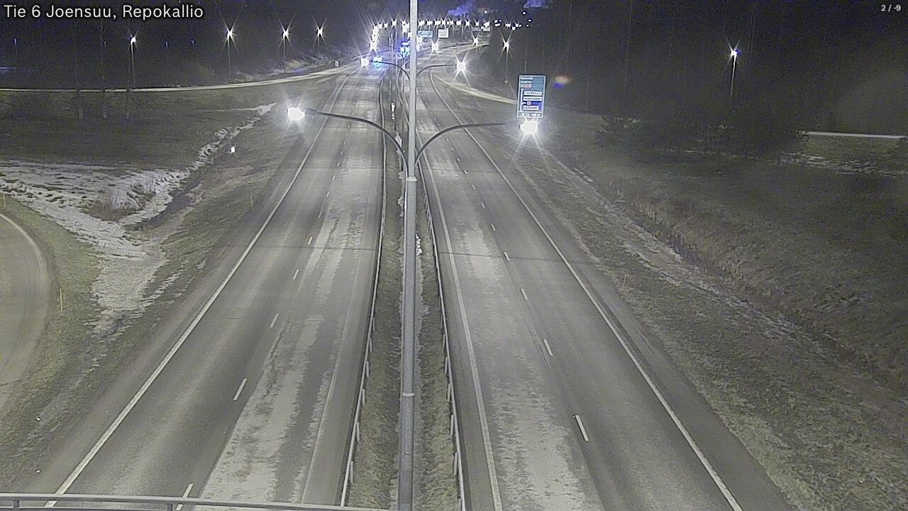 Kelikamerat Kuva Tie 6 Joensuu, Repokallio, Joensuu, Pohjois-Karjala