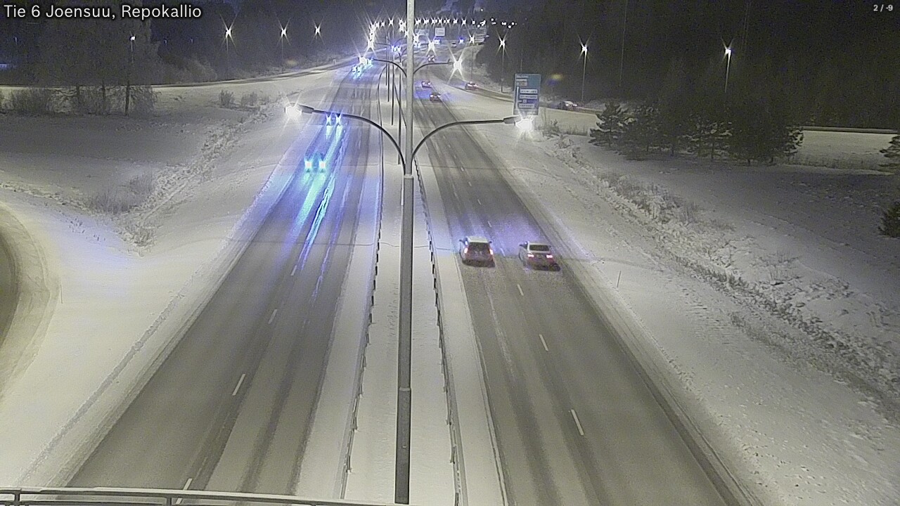 Kelikamerat Kuva Tie 6 Joensuu, Repokallio, Joensuu, Pohjois-Karjala