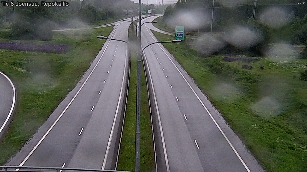 Kelikamerat Kuva Tie 6 Joensuu, Repokallio, Joensuu, Pohjois-Karjala