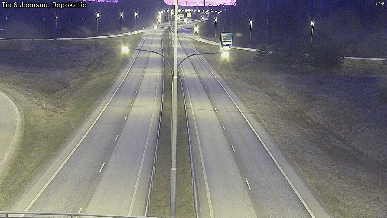 Kelikamerat Kuva Tie 6 Joensuu, Repokallio, Joensuu, Pohjois-Karjala