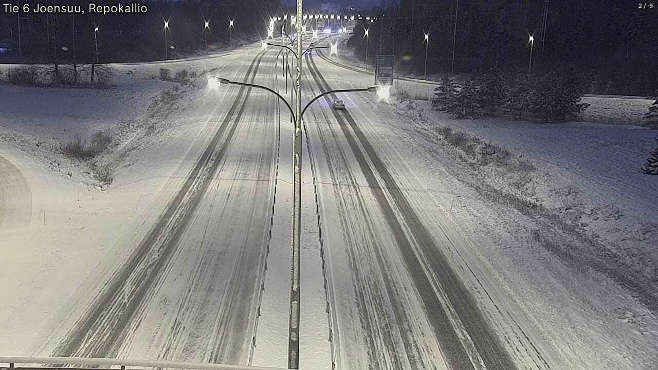 Kelikamerat Kuva Tie 6 Joensuu, Repokallio, Joensuu, Pohjois-Karjala