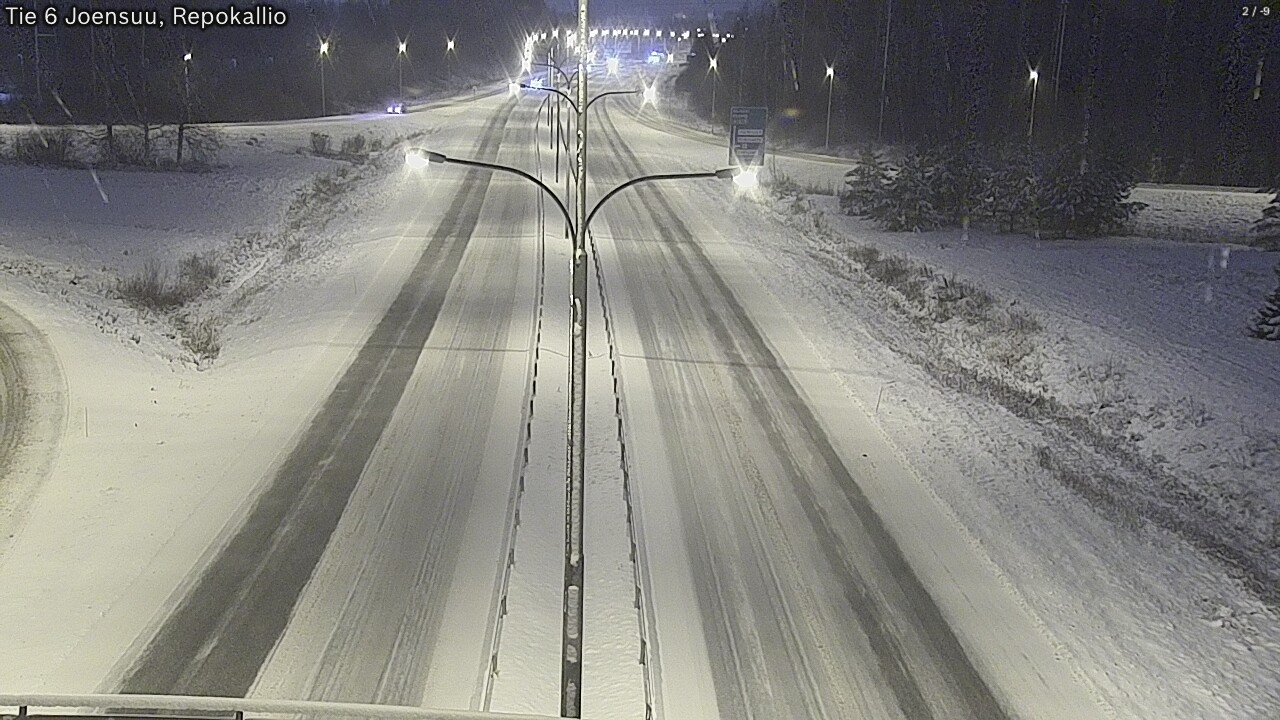 Kelikamerat Kuva Tie 6 Joensuu, Repokallio, Joensuu, Pohjois-Karjala