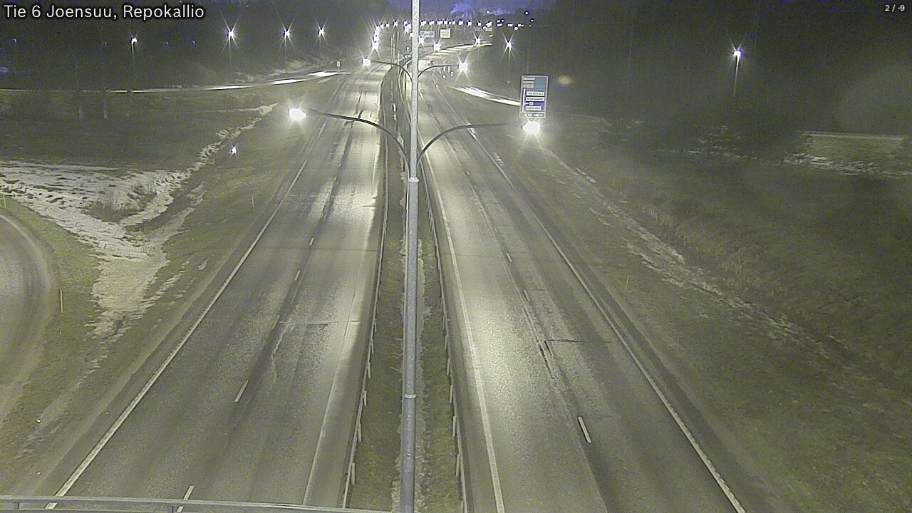 Kelikamerat Kuva Tie 6 Joensuu, Repokallio, Joensuu, Pohjois-Karjala