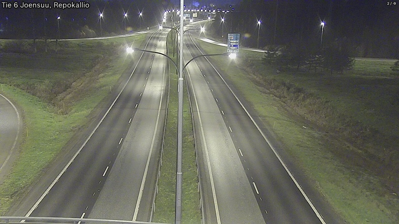 Kelikamerat Kuva Tie 6 Joensuu, Repokallio, Joensuu, Pohjois-Karjala