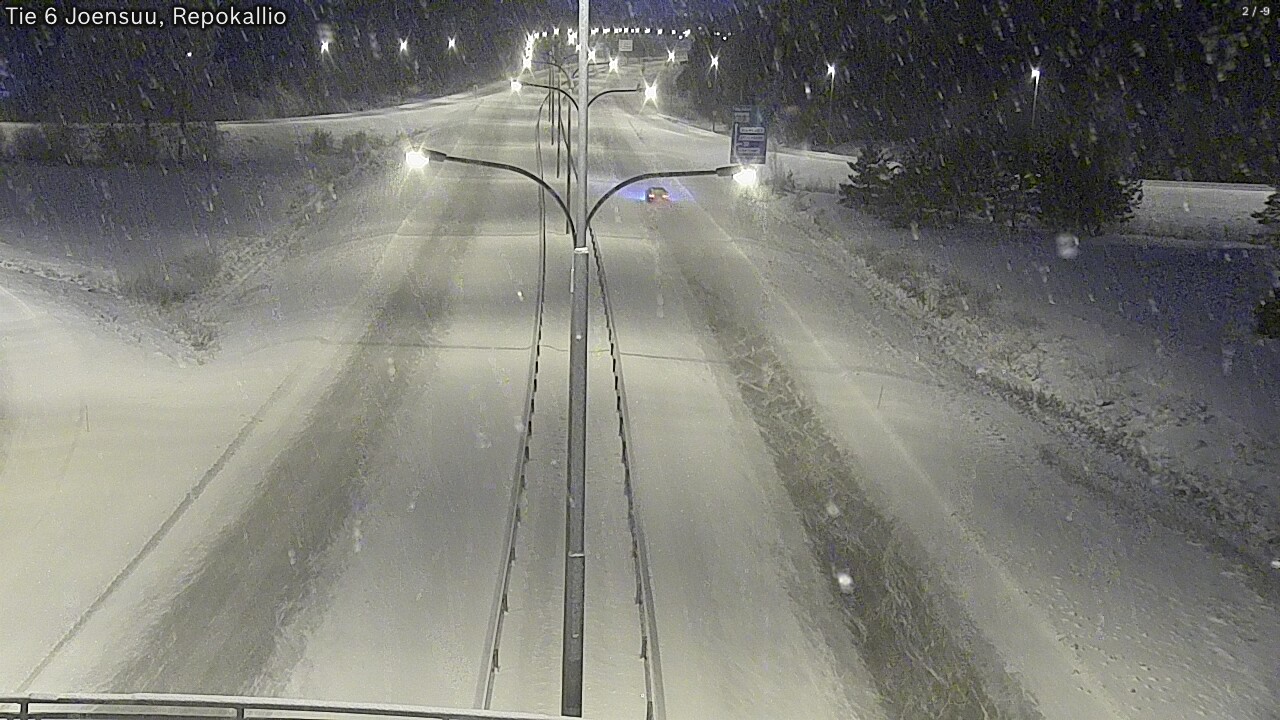 Kelikamerat Kuva Tie 6 Joensuu, Repokallio, Joensuu, Pohjois-Karjala