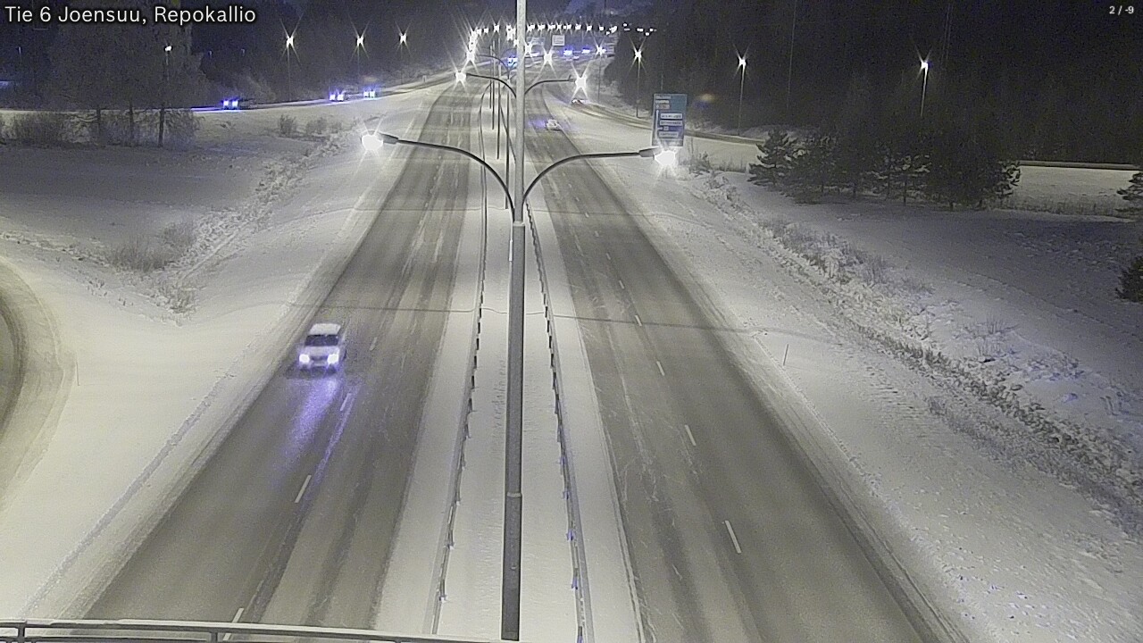 Kelikamerat Kuva Tie 6 Joensuu, Repokallio, Joensuu, Pohjois-Karjala