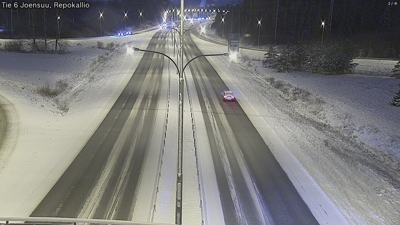 Kelikamerat Kuva Tie 6 Joensuu, Repokallio, Joensuu, Pohjois-Karjala