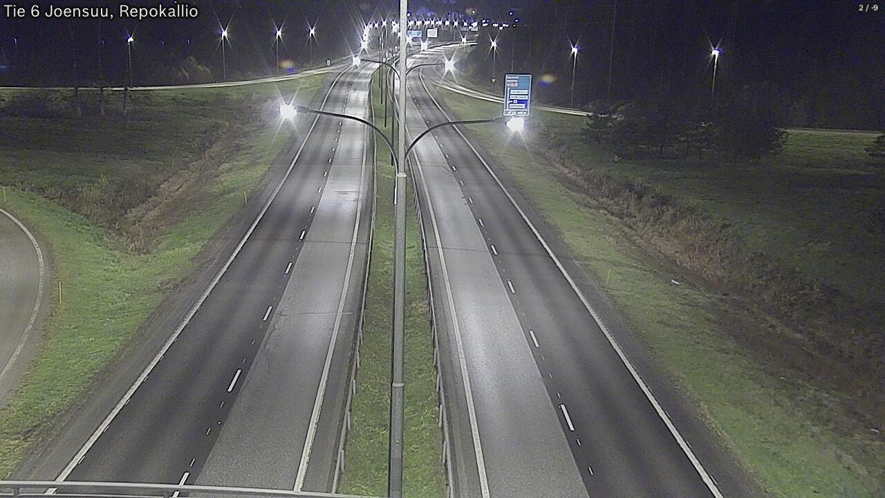 Kelikamerat Kuva Tie 6 Joensuu, Repokallio, Joensuu, Pohjois-Karjala