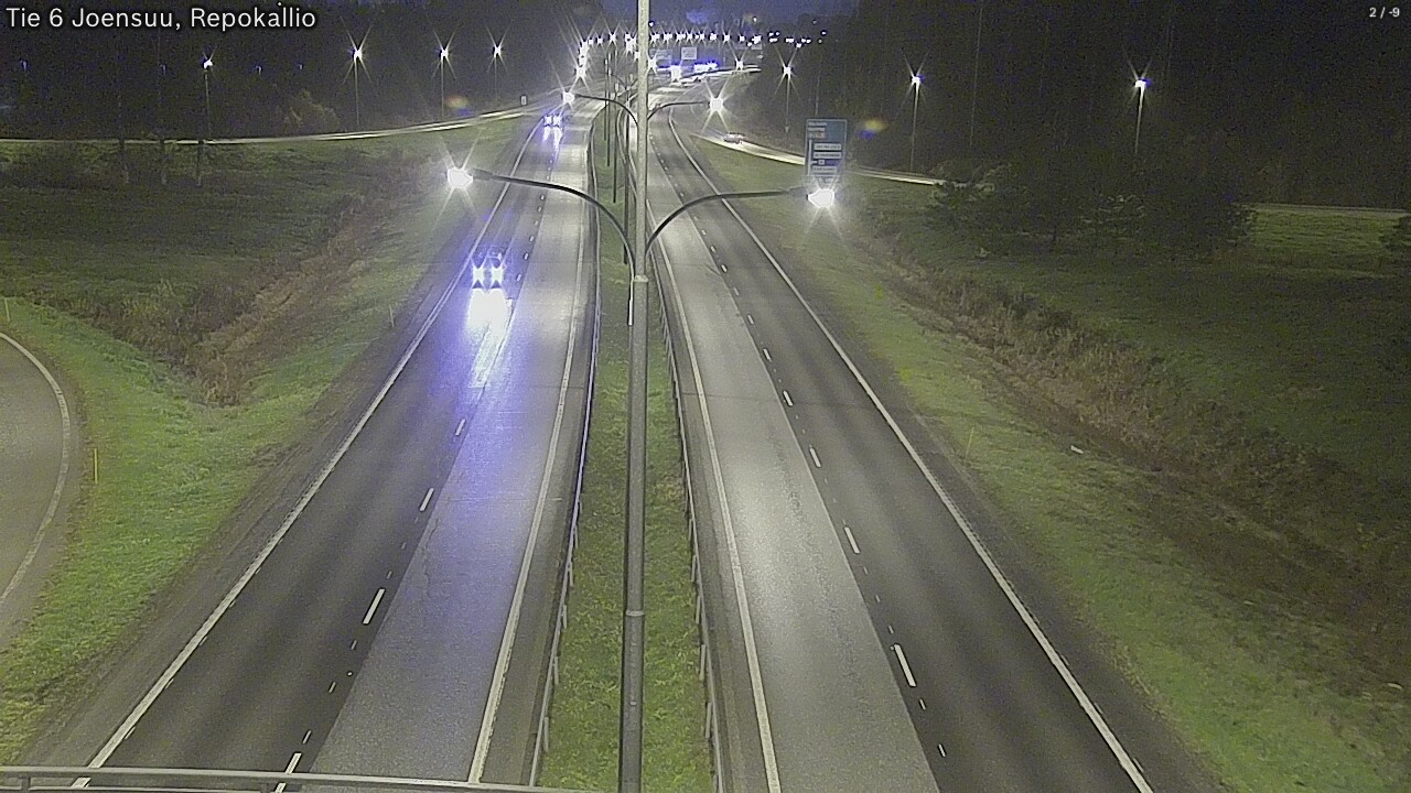 Kelikamerat Kuva Tie 6 Joensuu, Repokallio, Joensuu, Pohjois-Karjala