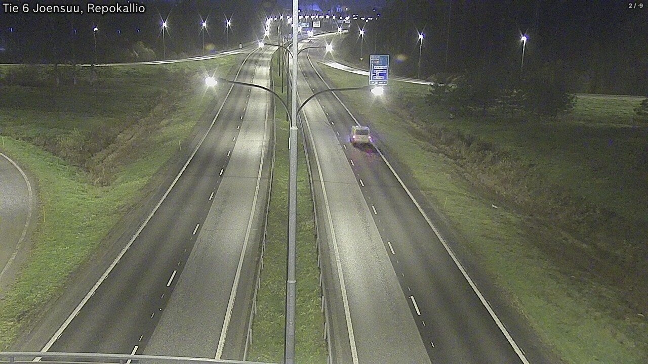 Kelikamerat Kuva Tie 6 Joensuu, Repokallio, Joensuu, Pohjois-Karjala