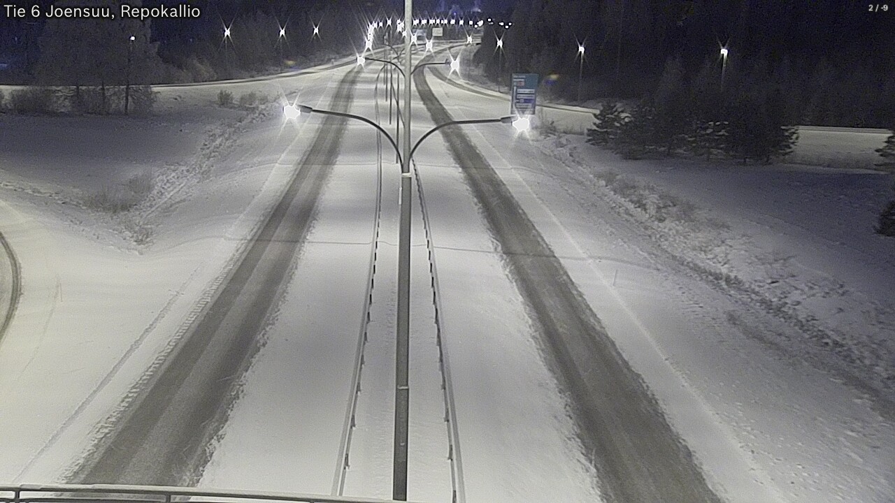 Kelikamerat Kuva Tie 6 Joensuu, Repokallio, Joensuu, Pohjois-Karjala