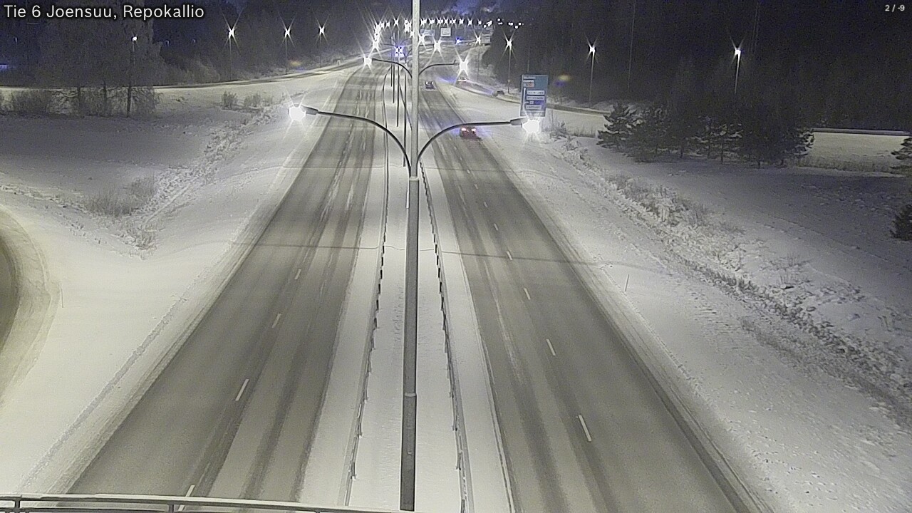 Kelikamerat Kuva Tie 6 Joensuu, Repokallio, Joensuu, Pohjois-Karjala