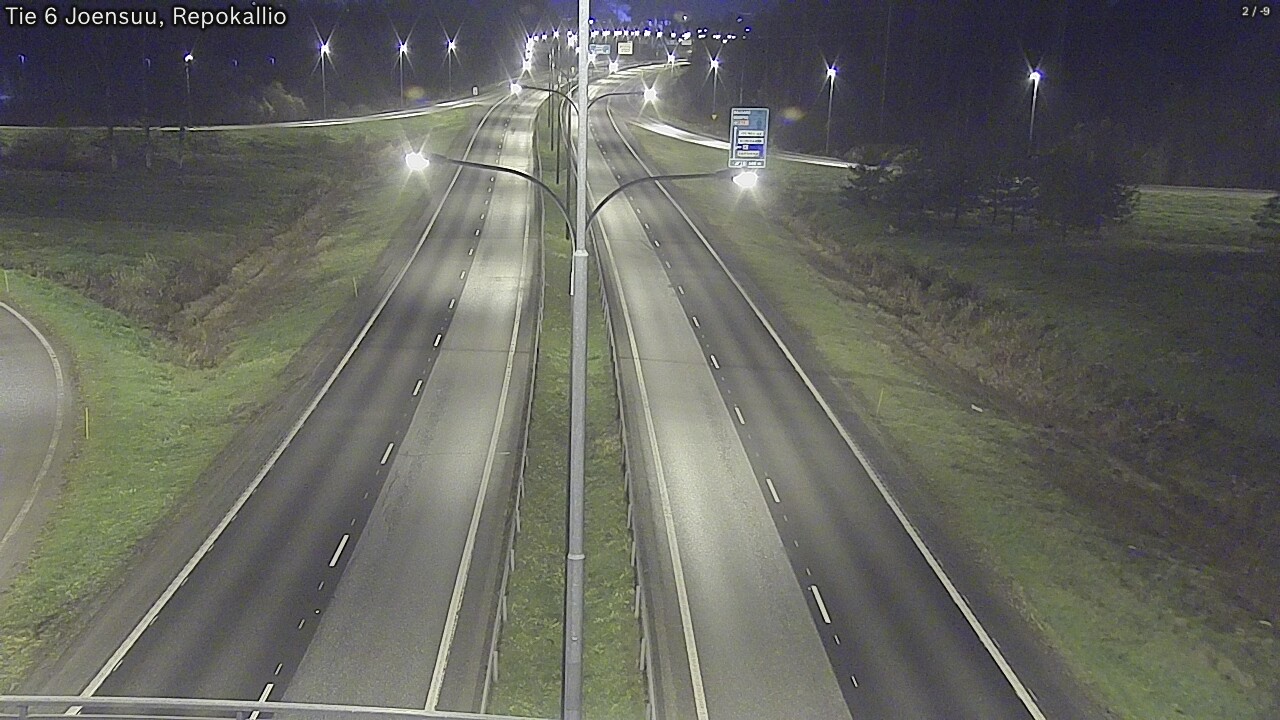 Kelikamerat Kuva Tie 6 Joensuu, Repokallio, Joensuu, Pohjois-Karjala