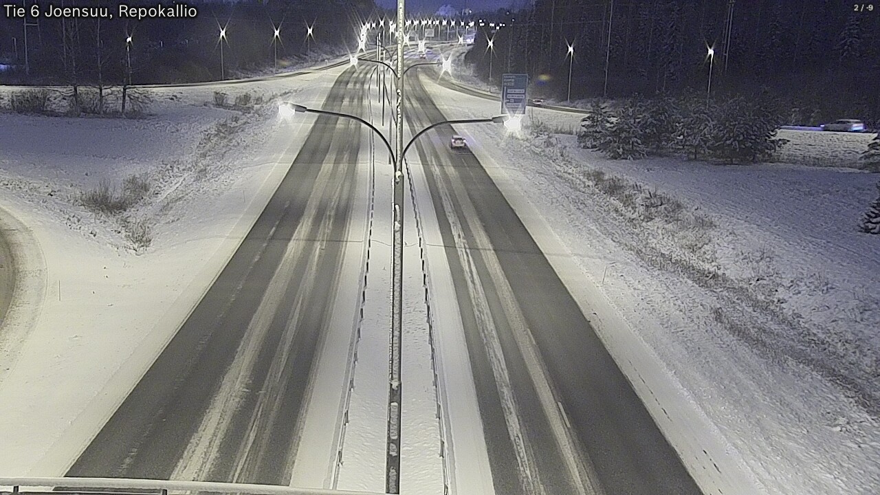 Kelikamerat Kuva Tie 6 Joensuu, Repokallio, Joensuu, Pohjois-Karjala