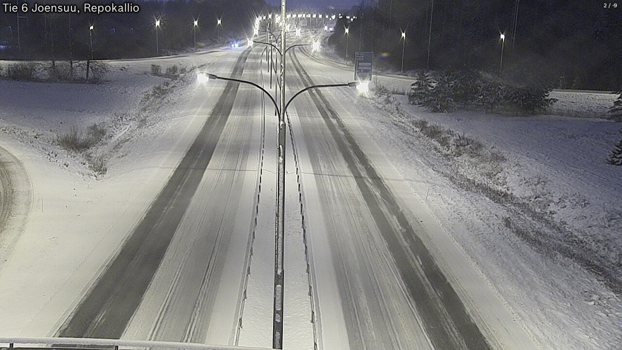 Kelikamerat Kuva Tie 6 Joensuu, Repokallio, Joensuu, Pohjois-Karjala