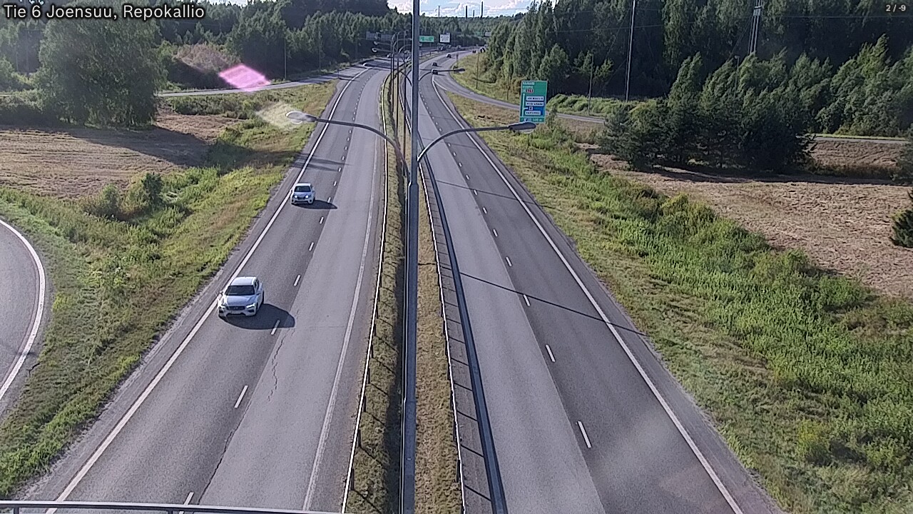 Kelikamerat Kuva Tie 6 Joensuu, Repokallio, Joensuu, Pohjois-Karjala