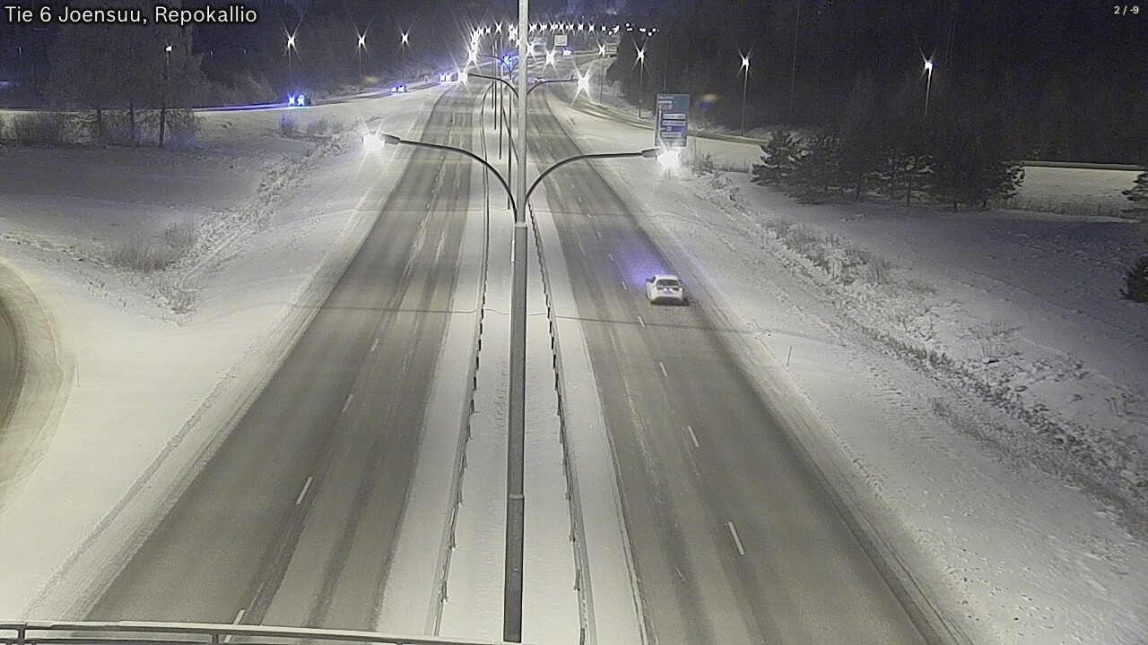 Kelikamerat Kuva Tie 6 Joensuu, Repokallio, Joensuu, Pohjois-Karjala