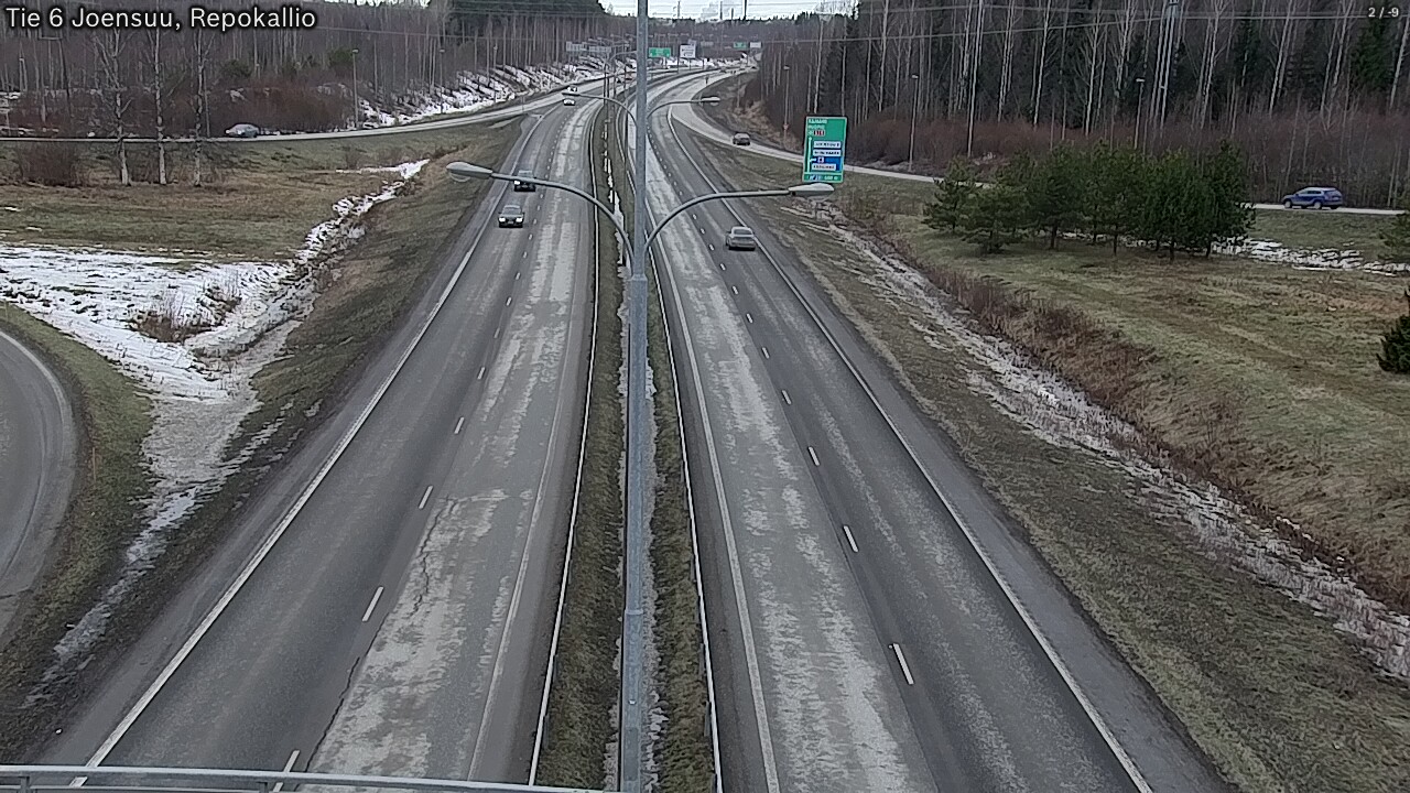 Kelikamerat Kuva Tie 6 Joensuu, Repokallio, Joensuu, Pohjois-Karjala