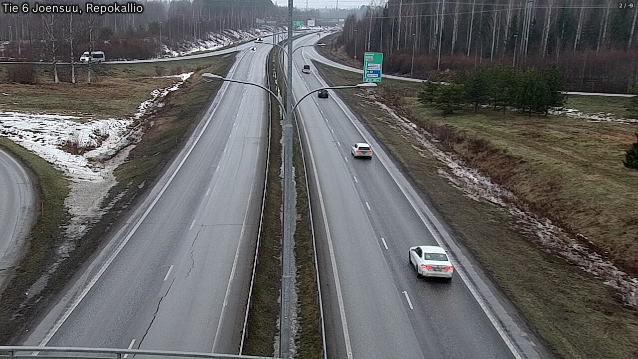 Kelikamerat Kuva Tie 6 Joensuu, Repokallio, Joensuu, Pohjois-Karjala