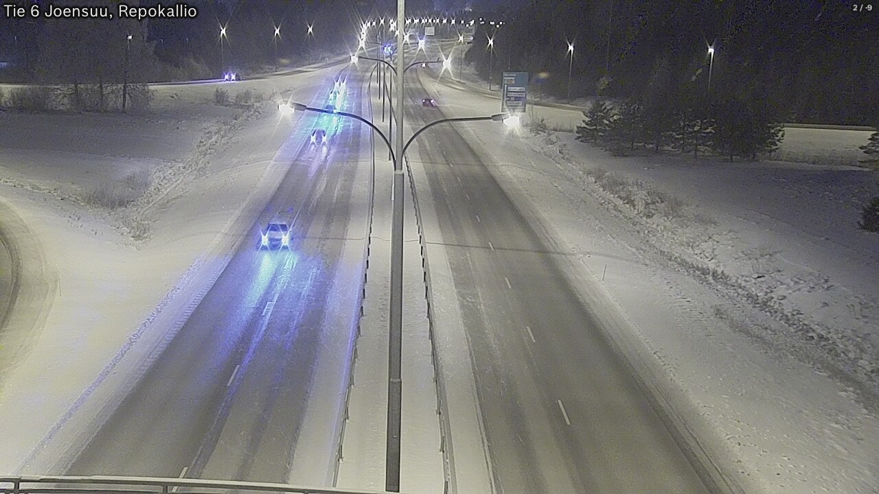 Kelikamerat Kuva Tie 6 Joensuu, Repokallio, Joensuu, Pohjois-Karjala