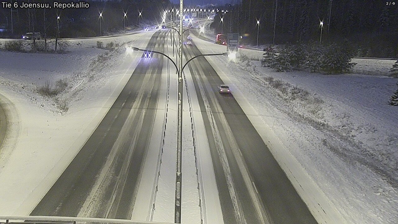 Kelikamerat Kuva Tie 6 Joensuu, Repokallio, Joensuu, Pohjois-Karjala