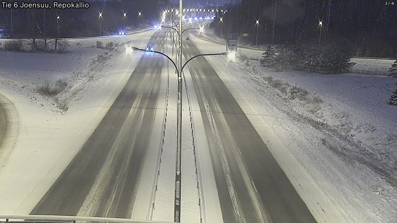 Kelikamerat Kuva Tie 6 Joensuu, Repokallio, Joensuu, Pohjois-Karjala