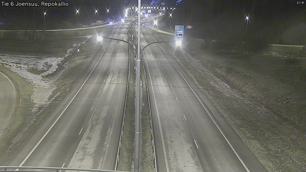 Kelikamerat Kuva Tie 6 Joensuu, Repokallio, Joensuu, Pohjois-Karjala