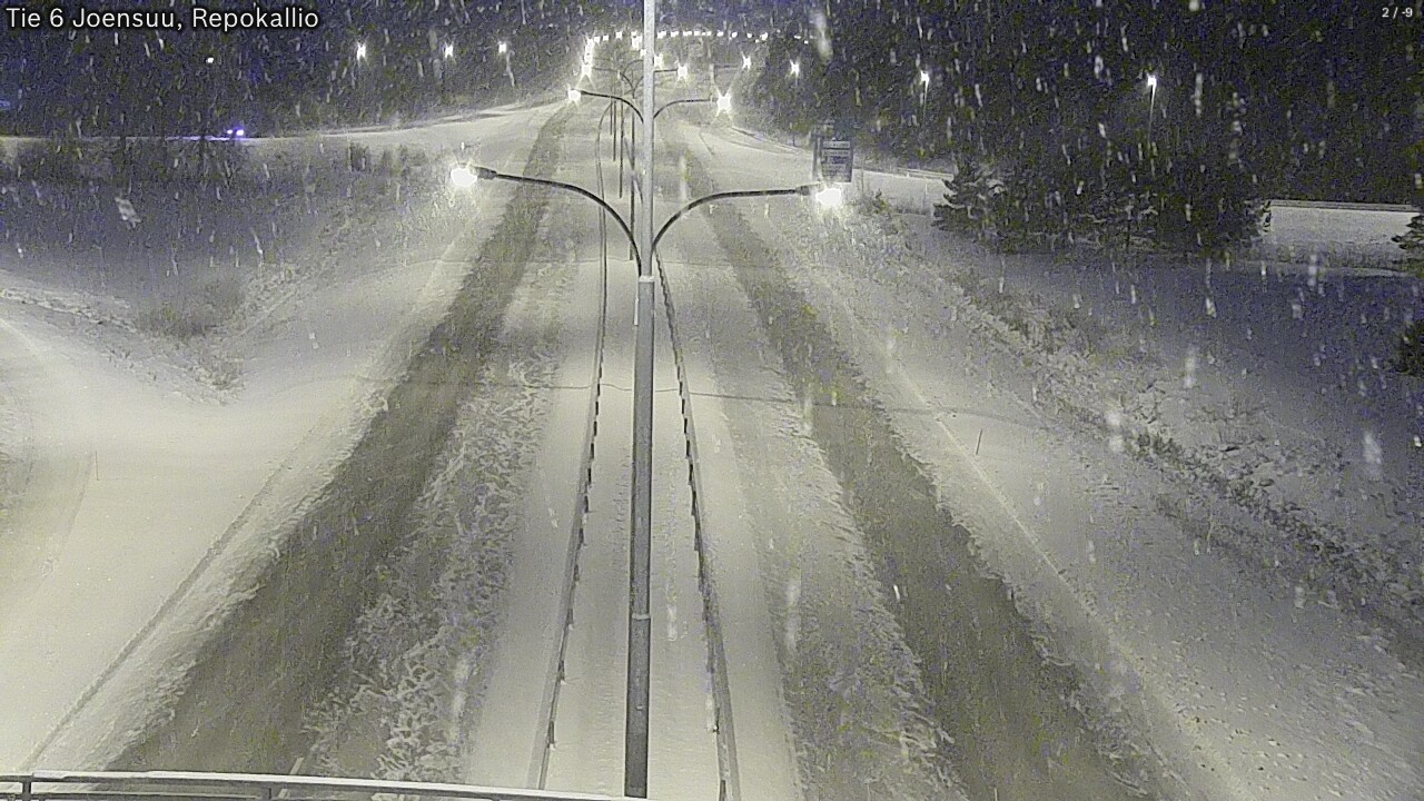 Kelikamerat Kuva Tie 6 Joensuu, Repokallio, Joensuu, Pohjois-Karjala