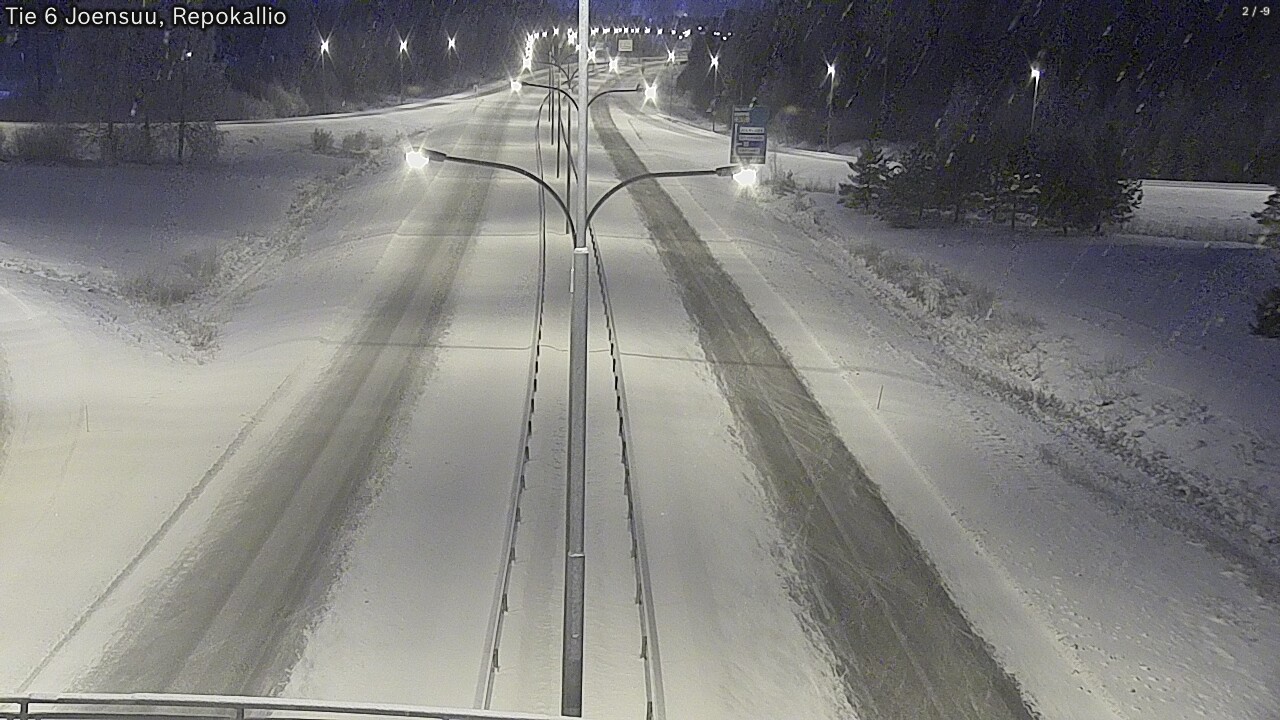 Kelikamerat Kuva Tie 6 Joensuu, Repokallio, Joensuu, Pohjois-Karjala