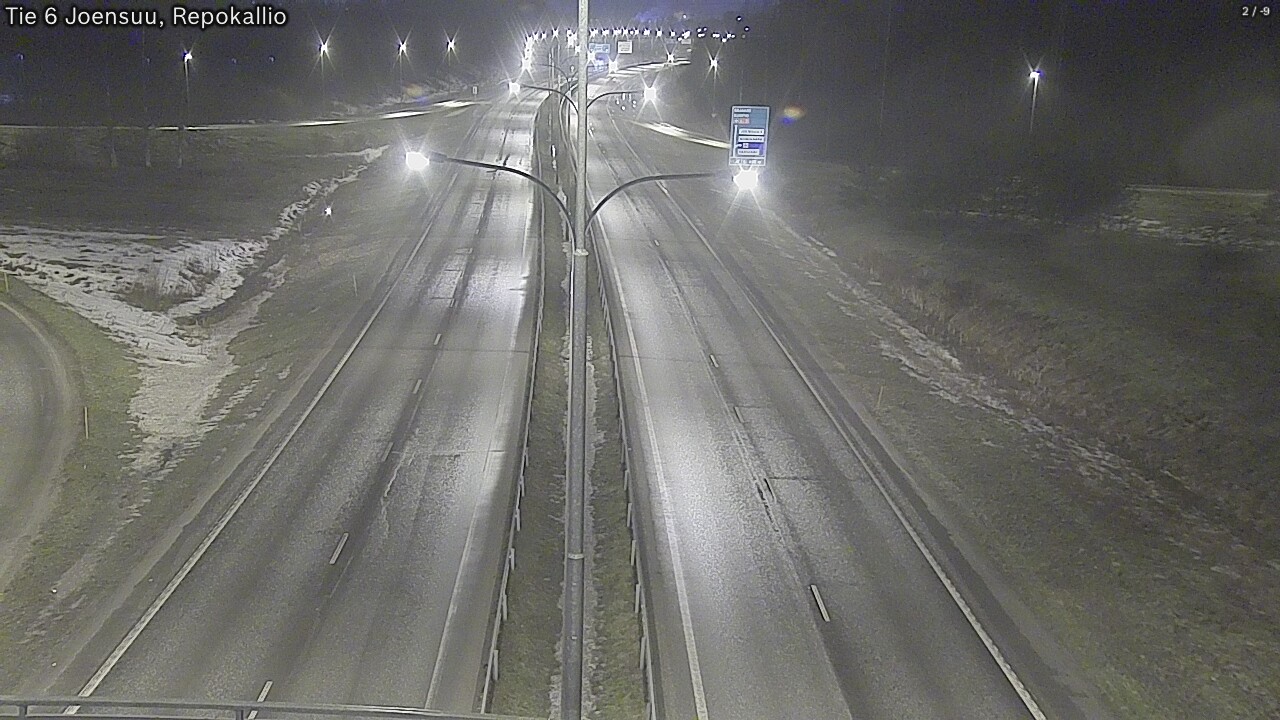 Kelikamerat Kuva Tie 6 Joensuu, Repokallio, Joensuu, Pohjois-Karjala