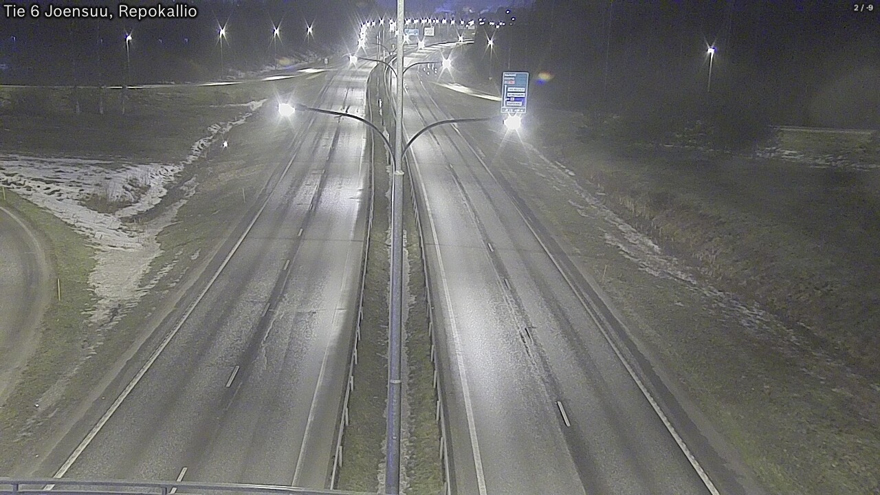 Kelikamerat Kuva Tie 6 Joensuu, Repokallio, Joensuu, Pohjois-Karjala