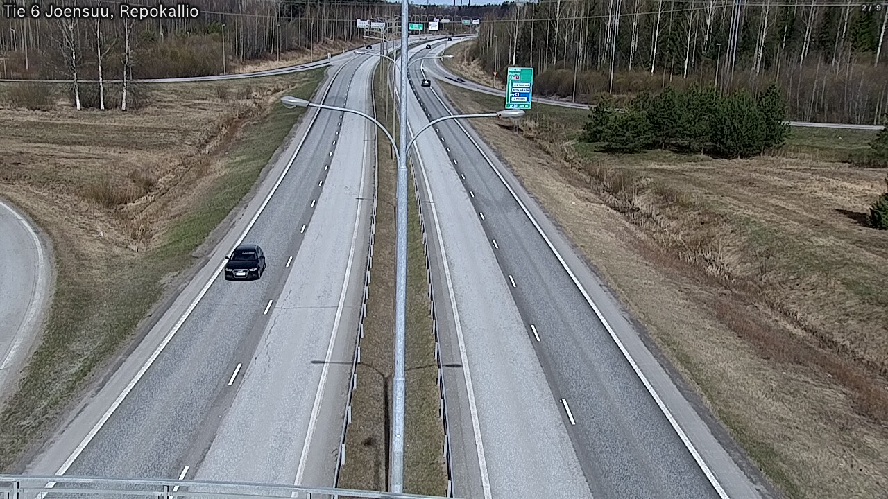 Kelikamerat Kuva Tie 6 Joensuu, Repokallio, Joensuu, Pohjois-Karjala