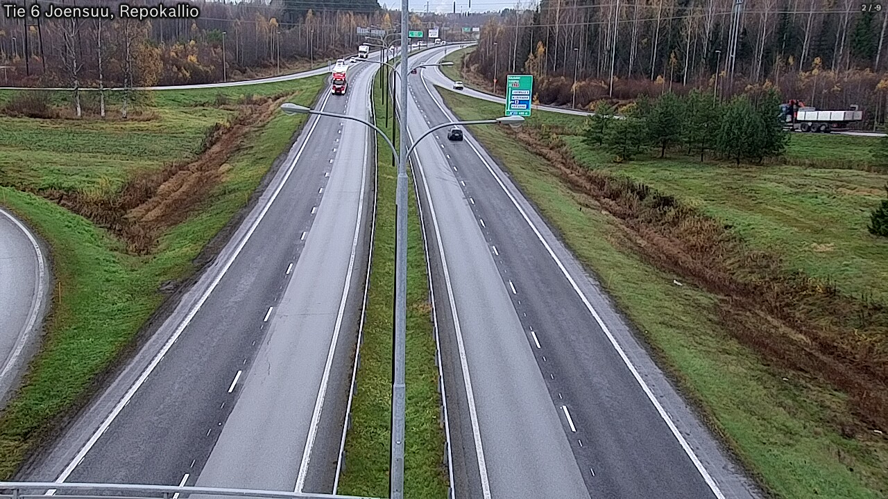 Kelikamerat Kuva Tie 6 Joensuu, Repokallio, Joensuu, Pohjois-Karjala