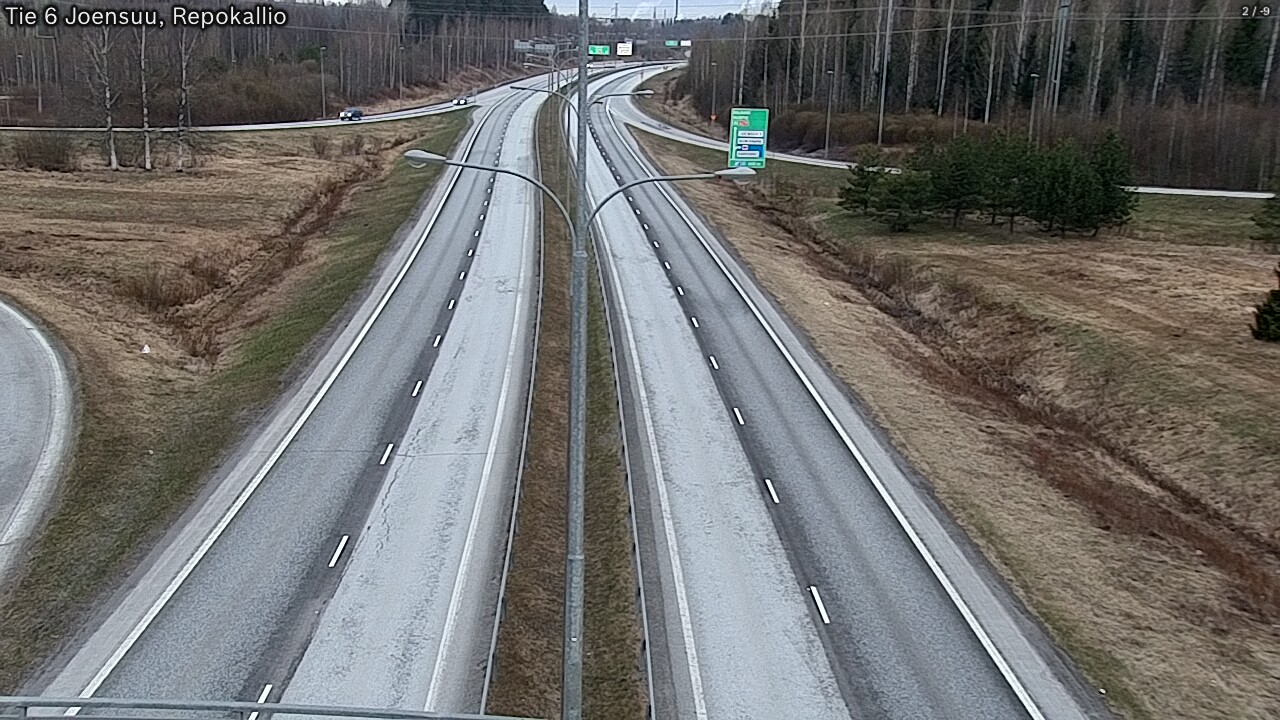 Kelikamerat Kuva Tie 6 Joensuu, Repokallio, Joensuu, Pohjois-Karjala