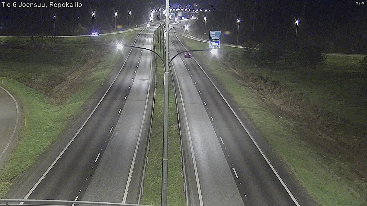 Kelikamerat Kuva Tie 6 Joensuu, Repokallio, Joensuu, Pohjois-Karjala