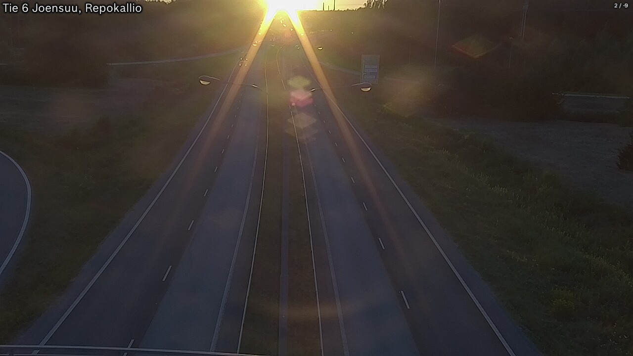 Kelikamerat Kuva Tie 6 Joensuu, Repokallio, Joensuu, Pohjois-Karjala