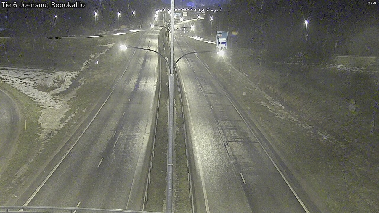 Kelikamerat Kuva Tie 6 Joensuu, Repokallio, Joensuu, Pohjois-Karjala