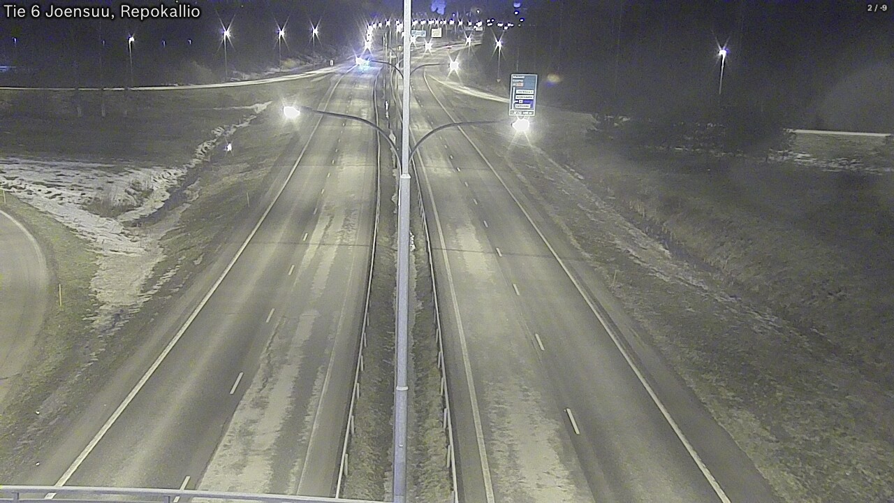 Kelikamerat Kuva Tie 6 Joensuu, Repokallio, Joensuu, Pohjois-Karjala