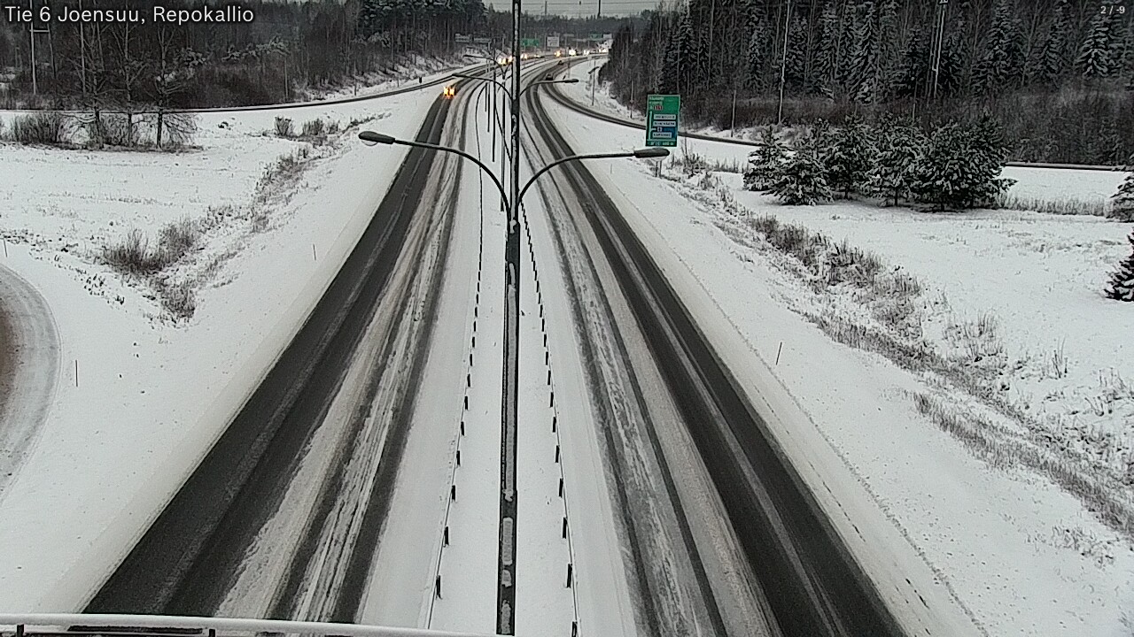 Kelikamerat Kuva Tie 6 Joensuu, Repokallio, Joensuu, Pohjois-Karjala
