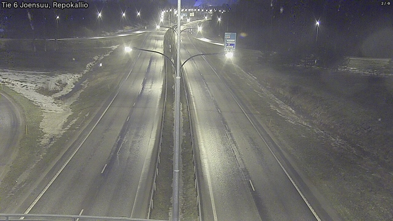 Kelikamerat Kuva Tie 6 Joensuu, Repokallio, Joensuu, Pohjois-Karjala