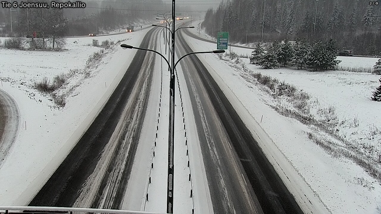 Kelikamerat Kuva Tie 6 Joensuu, Repokallio, Joensuu, Pohjois-Karjala