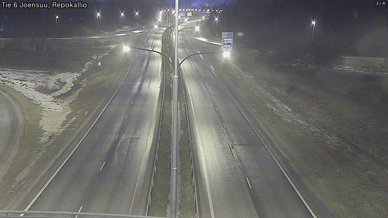 Kelikamerat Kuva Tie 6 Joensuu, Repokallio, Joensuu, Pohjois-Karjala