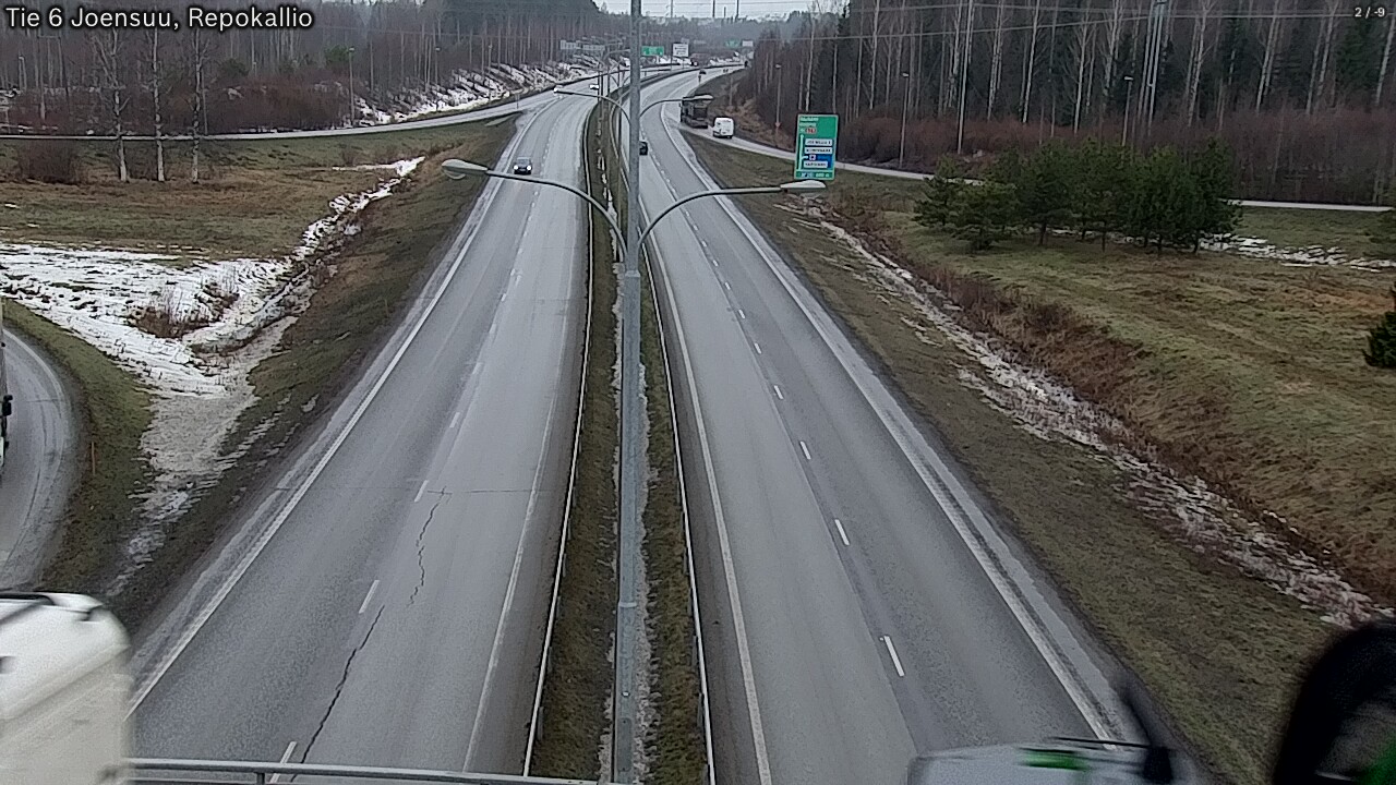 Kelikamerat Kuva Tie 6 Joensuu, Repokallio, Joensuu, Pohjois-Karjala