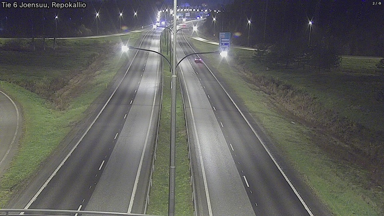 Kelikamerat Kuva Tie 6 Joensuu, Repokallio, Joensuu, Pohjois-Karjala